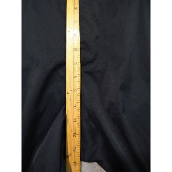 Nike Golf Shorts Mens 34 Black Chino Tour Dri Fit Standard Flat Front Mid Rise - Picture 4 of 10